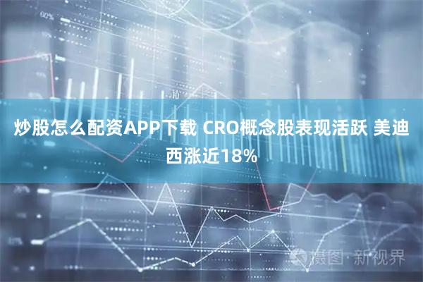 炒股怎么配资APP下载 CRO概念股表现活跃 美迪西涨近18%